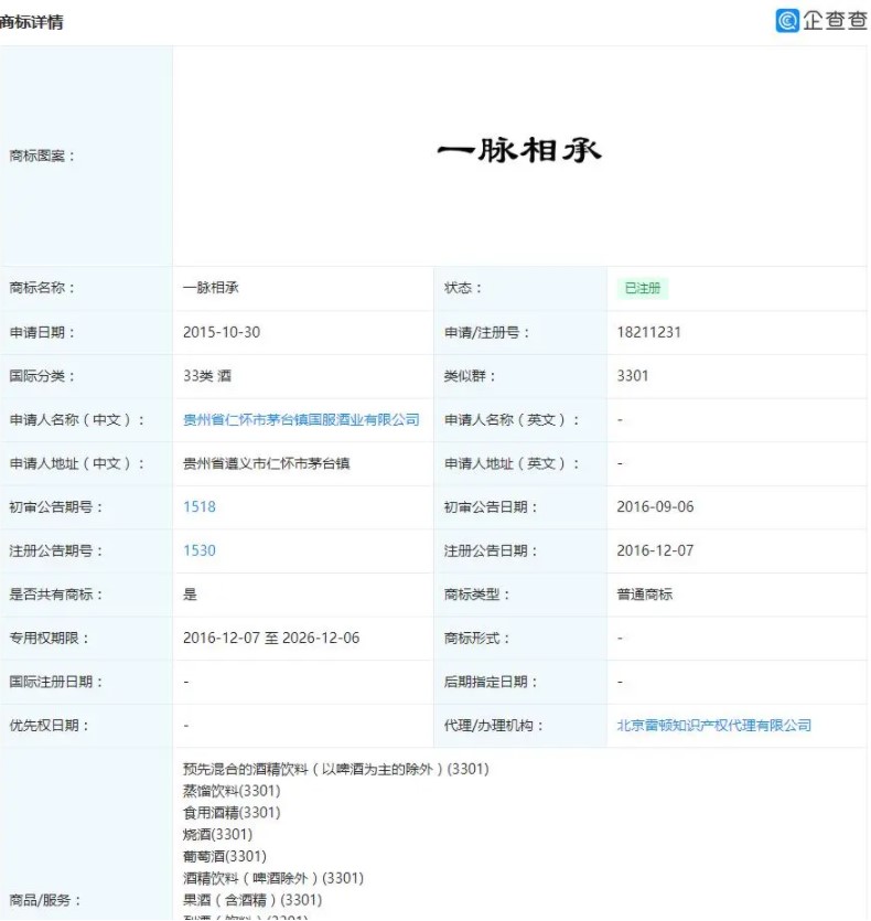 劍南老字號商标涉嫌欺诈
