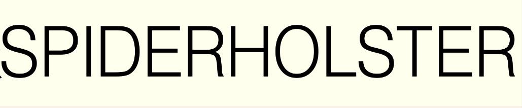 SPIDERHOLSTER