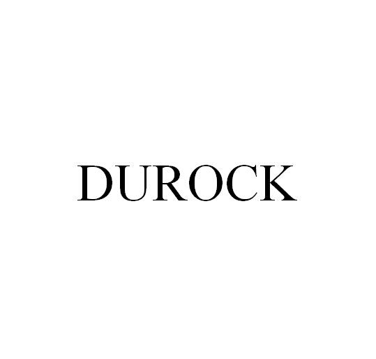 DUROCK
