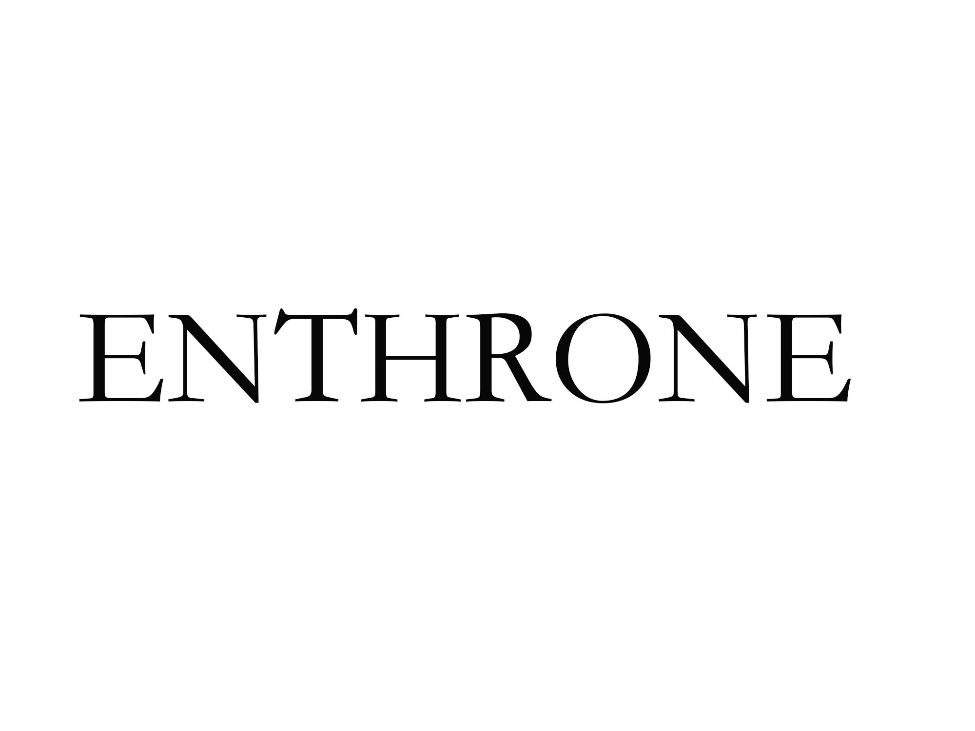 ENTHRONE